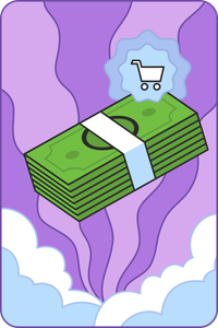 Bonus Money purchase in the Shop